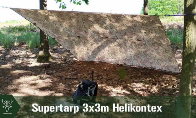 HELIKON-TEX Supertarp – 3x3m | první pohled